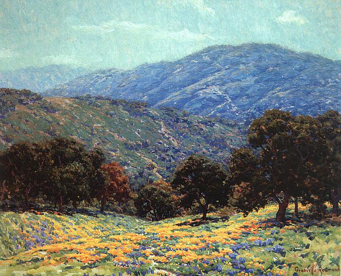 Flowers Under the Oaks, Granville Redmond